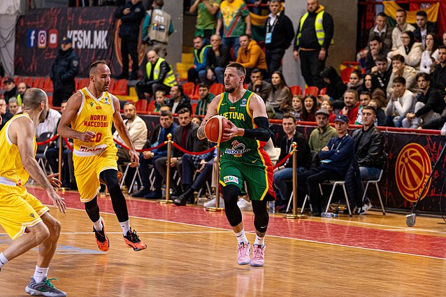Europos krepšinio čempionato atranka: Šiaurės Makedonija – Lietuva
