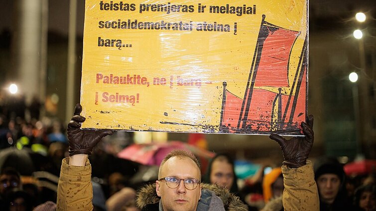 „Į mus nesureagavo“: žmonės dar kartą rinkosi protestui prieš Žemaitaitį