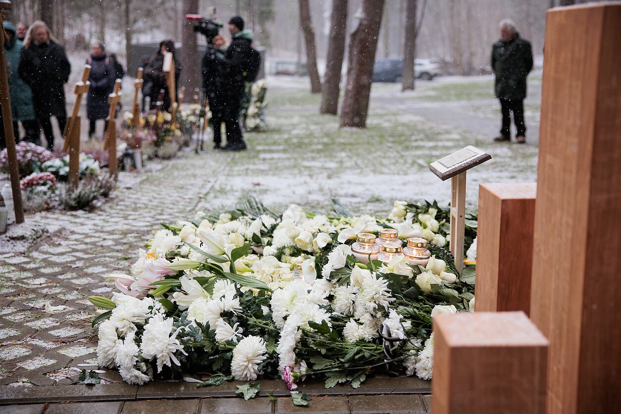 Andrius Kulikauskas amžinojo poilsio atgulė Menininkų kalnelyje