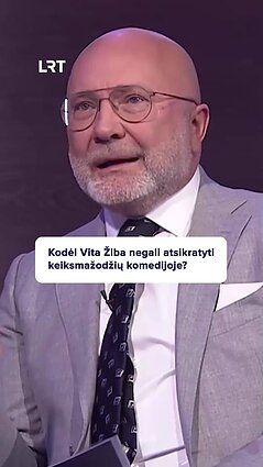 Vita Žiba apie keiksmažodžius: išsprūsta iš jaudulio