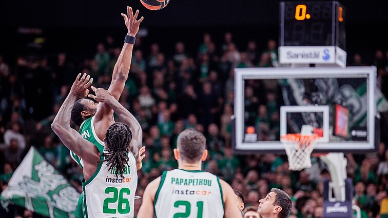 „Žalgiris“ startavo puikiai, bet „Panathinaikos“ tirpdė persvarą prieš pertrauką