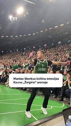 Stonkus užkuria Kauno „Žalgirio“ areną!