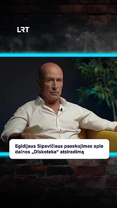 Sipavičius: man „Diskoteką“ padovanojo
