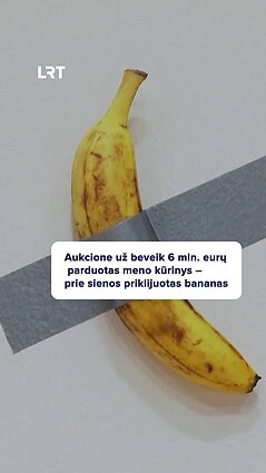 Aukcione už 6 mln. eurų parduotas bananas