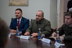 Міністр оборони України Рустем Умєров зустрівся з міністром оборони Литви Лаурінасом Кащюнасом, президентом Литви Гітанасом Науседою і взяв участь в урочистостях до Дня Збройних сил Литви
