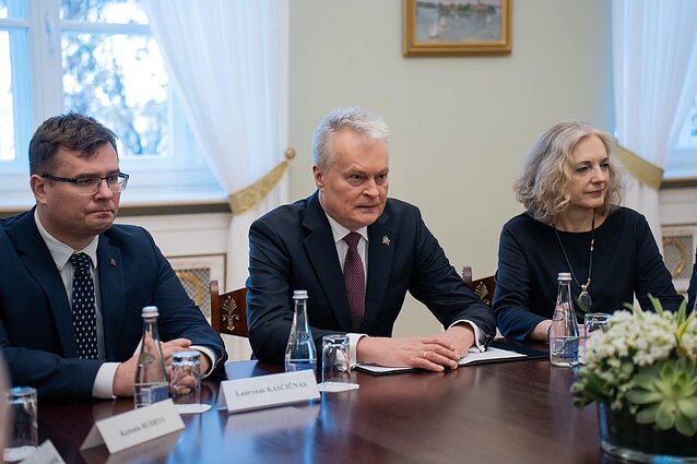 Міністр оборони України Рустем Умєров зустрівся з міністром оборони Литви Лаурінасом Кащюнасом, президентом Литви Гітанасом Науседою і взяв участь в урочистостях до Дня Збройних сил Литви