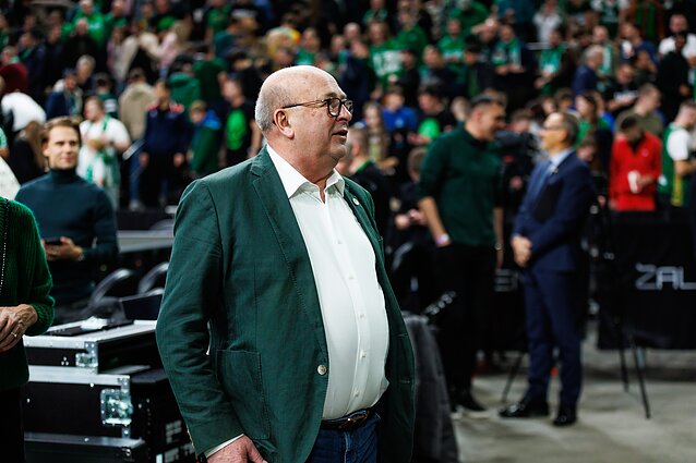 Visvaldas Matijošaitis ir „Žalgirio“ sirgaliai