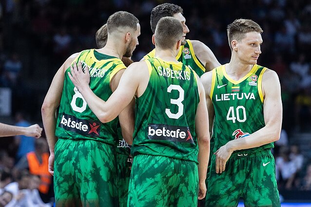 Lietuvos krepšinio rinktinė Klaipėdoje rengiasi rytojaus akistatai su Šiaurės Makedonija
