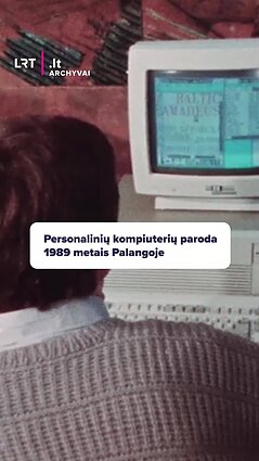 Personalinių kompiuterių paroda 1989 metais Palangoje