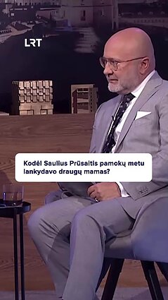 Saulius Prūsaitis apie bėgimą iš pamokų: čia gėda