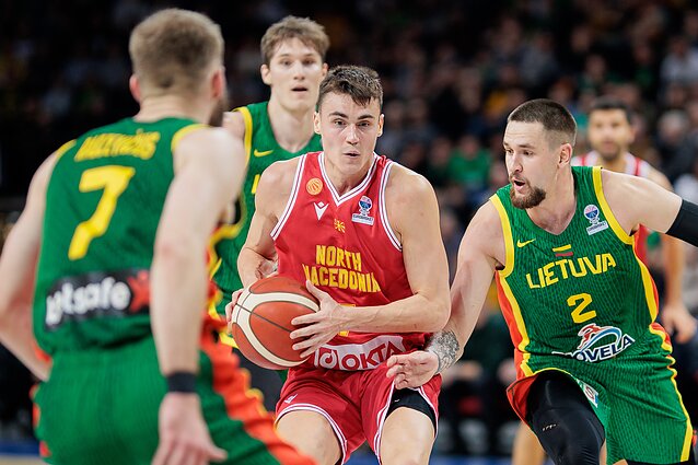 Europos čempionato atranka: Lietuva – Šiaurės Makedonija