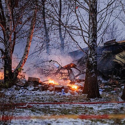 Prie Vilniaus oro uosto sudužus krovininiam lėktuvui, žuvo žmogus