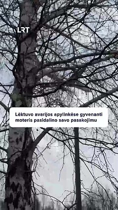 Gyventojos komentaras po katastrofos: įvykis atrodė šiurpiai