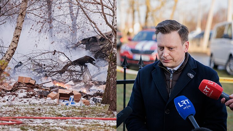 Katastrofos vietą apžiūrėjęs Benkunskas: kraupūs vaizdai, nesitikėjome to išvysti Vilniuje
