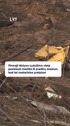 Medikė: pasisekė, kad pilotų kabina nebuvo liepsnose