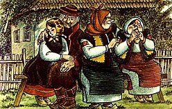 «Дідова дочка і бабина дочка» - українська народна казка