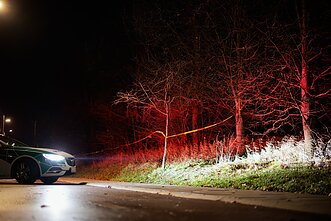 Vieta, kur sudužo lėktuvas, naktį