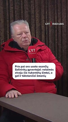 Gyvenantys oro uosto pašonėje: čia žmonėms nesaugu