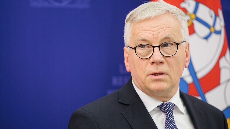 Šadžius apie 2025-ųjų biudžetą gynybai: bus didinamas skolinimosi gynybai limitas