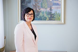 Gitanas Nausėda susitiko su kandidate į švietimo ministrus Raminta Popoviene