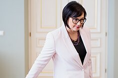 Gitanas Nausėda susitiko su kandidate į švietimo ministrus Raminta Popoviene