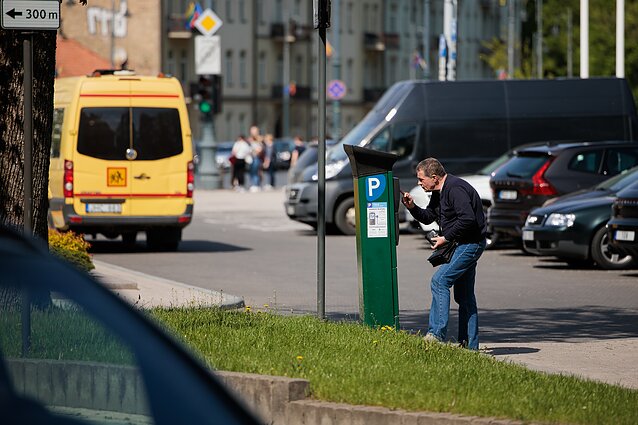 Parkavimo aparatas Vilniuje