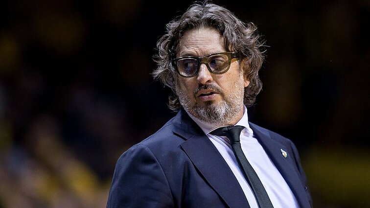 Ugnelės žaidėjų akyse prieš kovą su „Baskonia“ pasigendantis Trinchieri: bus sunku