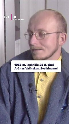 Gimimo dienos proga sveikiname Arūną Valinską!