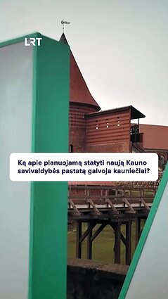 Pastatas su vaizdu į Kauno pilį: ką mano gyventojai?