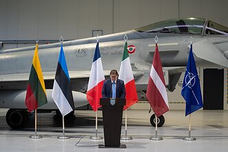 French contingent joins Italy for NATO’s Baltic Air Policing mission