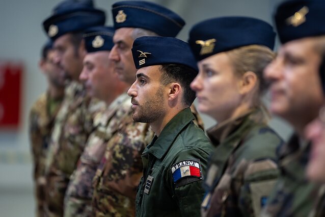 French contingent joins Italy for NATO’s Baltic Air Policing mission