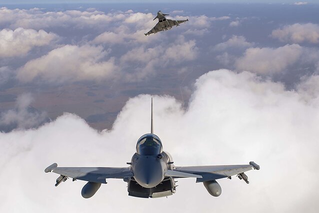 French contingent joins Italy for NATO’s Baltic Air Policing mission