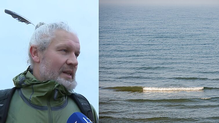 Baltijos jūrą apėję žygeiviai: pagrindinis tikslas – pranešti pasauliui, kad jūra miršta
