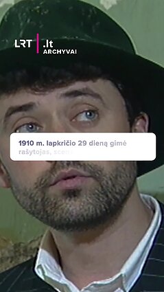 1910 m. lapkričio 29 dieną gimė rašytojas, scenaristas Antanas Škėma