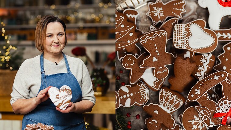 Kaip Kalėdos be saldumynų? Išvaizdūs meduoliai ir saldins stalą, ir net tiks puošti eglutę