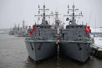 Lithuanian vessels in the Baltic Sea (associative)
