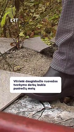 Ramutė nuovažos tvarkymo darbų laukia pustrečių metų