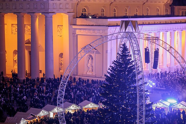 Vilnius Christmas Tree lighting ceremony
