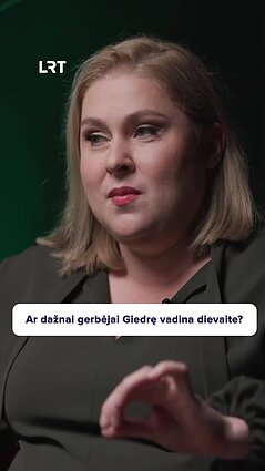 Filmanavičiūtė apie Giedrę: tikrai esi mano dievaitė