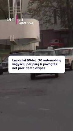 Laukiniai 90-ieji: pavogtas prezidento džipas ir 20 automobilių per parą