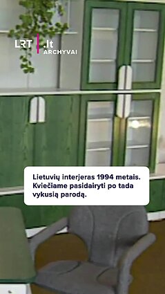 Lietuvių interjeras 1994 metais. Kaip tada atrodė baldai?