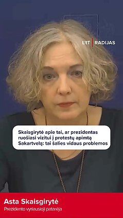 Ar Nausėda ruošiasi vykti į protestų apimtą Tbilisį?