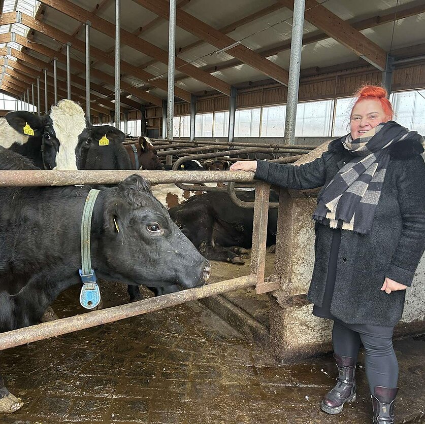 Rūta Simanavičienė, Rokiškio rajono ūkininkė Alė Kučinskienė.