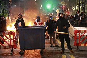 Proeuropietiški protestai Sakartvele
