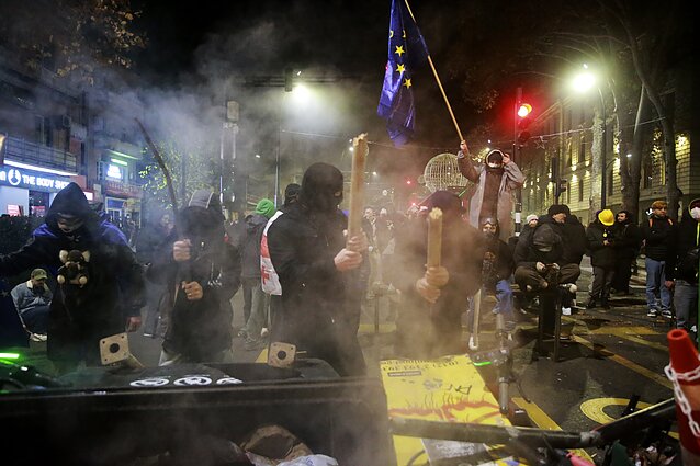 Proeuropietiški protestai Sakartvele