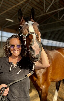 Asta Kaniušonienė dar labai myli arklius