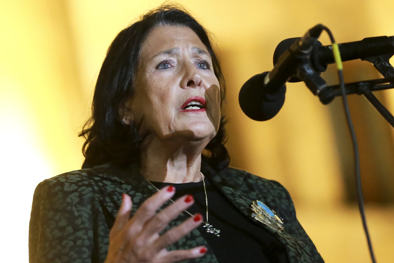 Georgian President Salome Zourabichvili