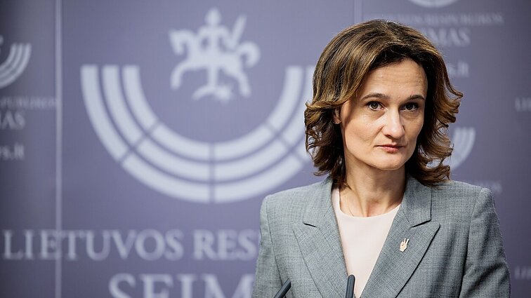 Čmilytė-Nielsen apie Žemaitaičio replikas Seime: koalicijos partneriams turėjo būti gėda