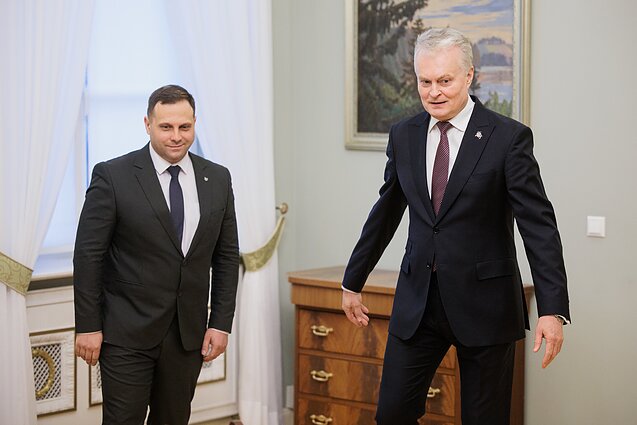 Ignas Hofmanas ir Gitanas Nausėda