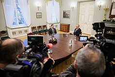 Ignas Hofmanas ir Gitanas Nausėda